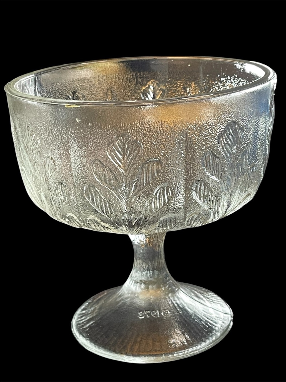 Vintage FTD pedestal bowl